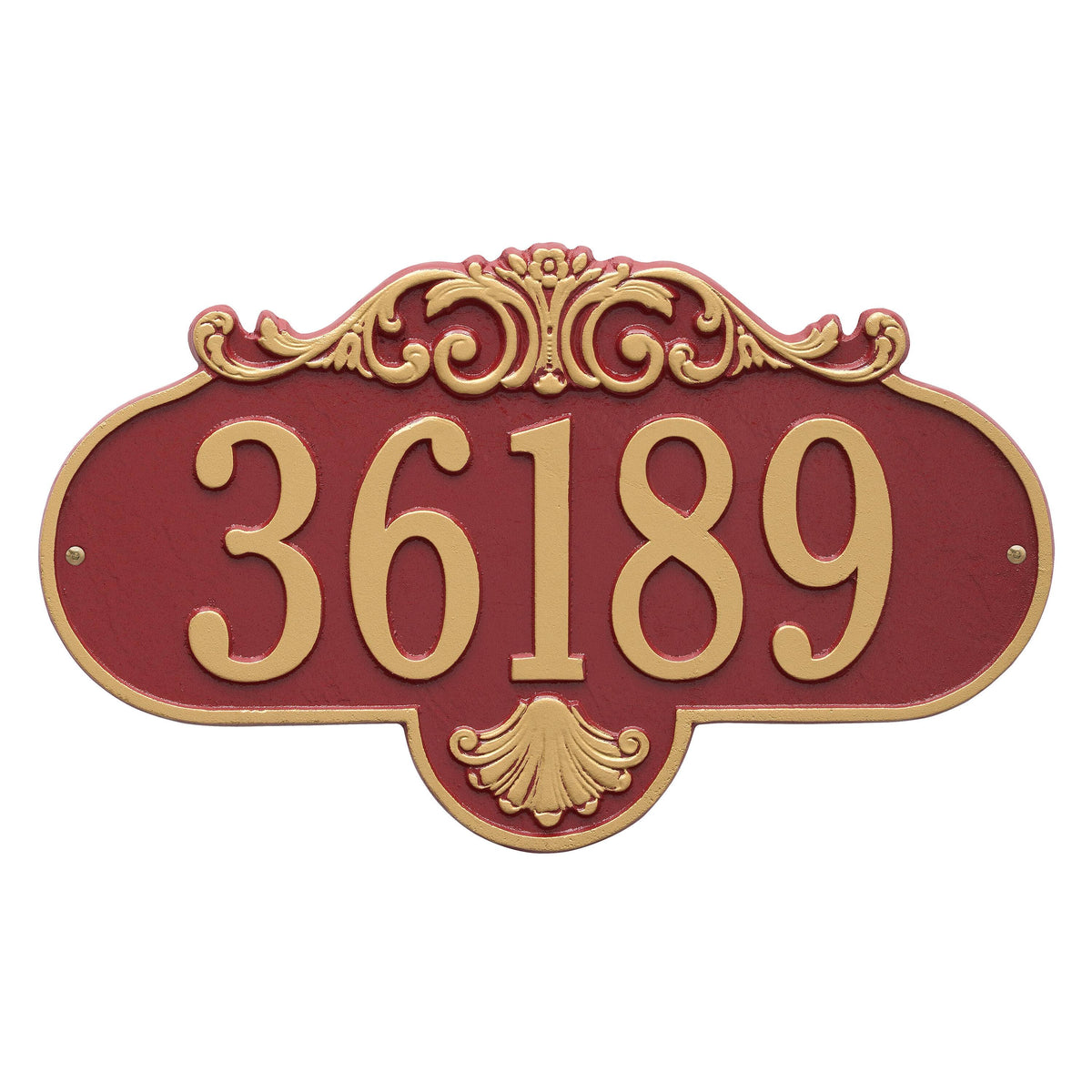 Red/Gold Wall Decor O858