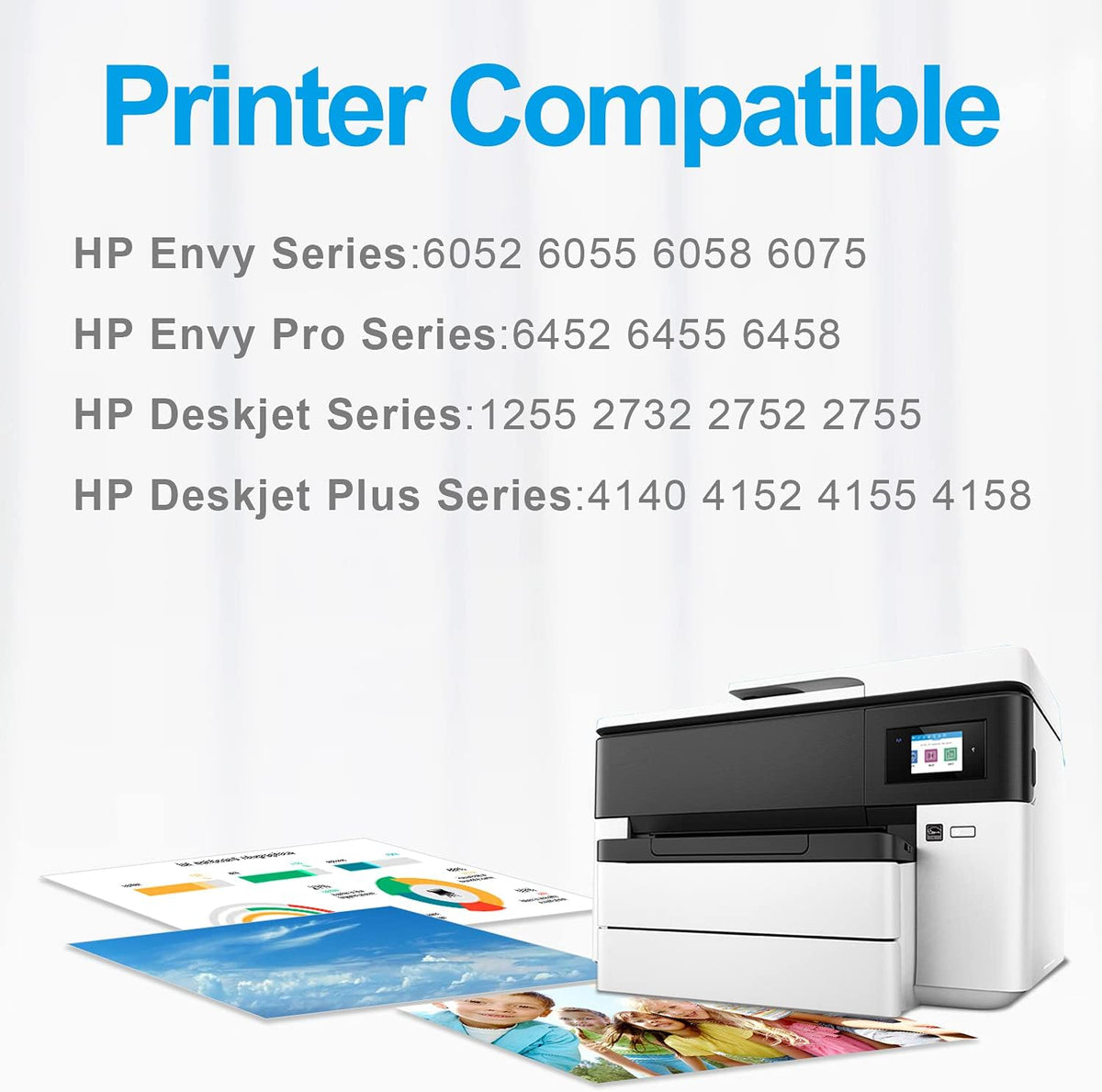 Remanufactured Ink Cartridge Replacement for HP 67 67XL Pack of 2 B3276