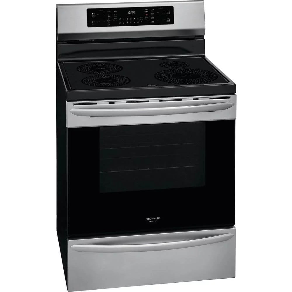 30 Induction Range with 4 Elements 5.4 cu. ft. Capacity Air Fry and Steam Cleaning Option in Fingerprint Resistant Stainless Steel Z938929