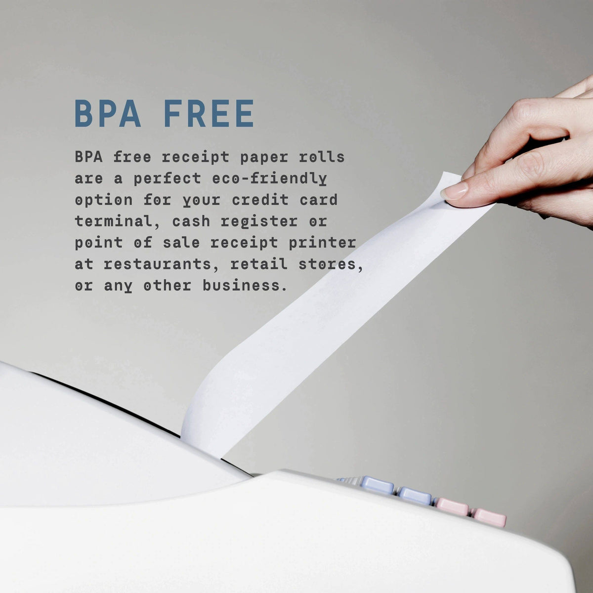 ATM Thermal Paper Rolls, 8 Rolls/Case W3290