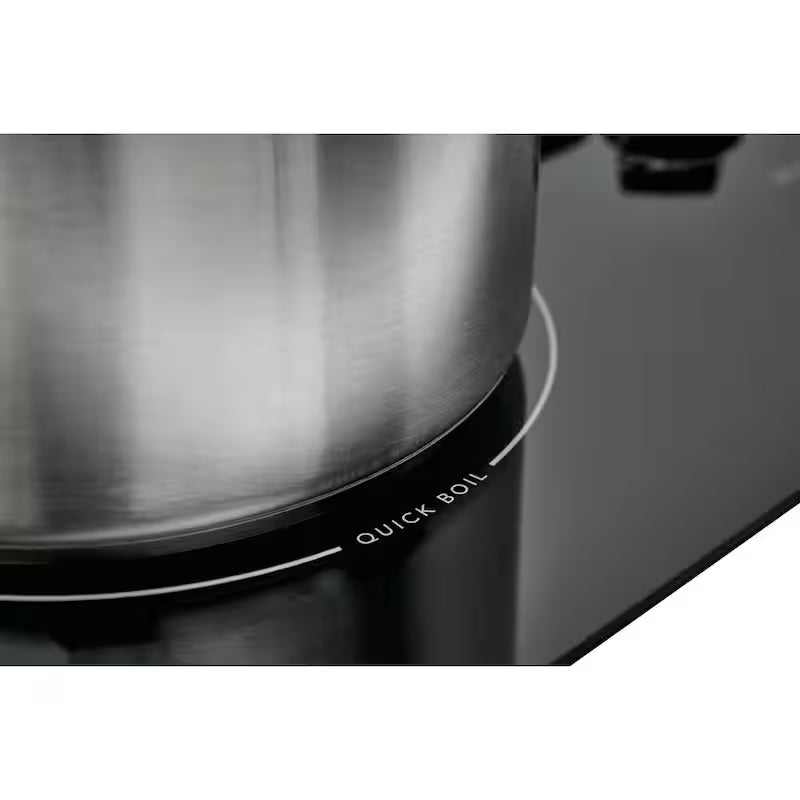 Black 5 Element Radiant Electric Cooktop Y476