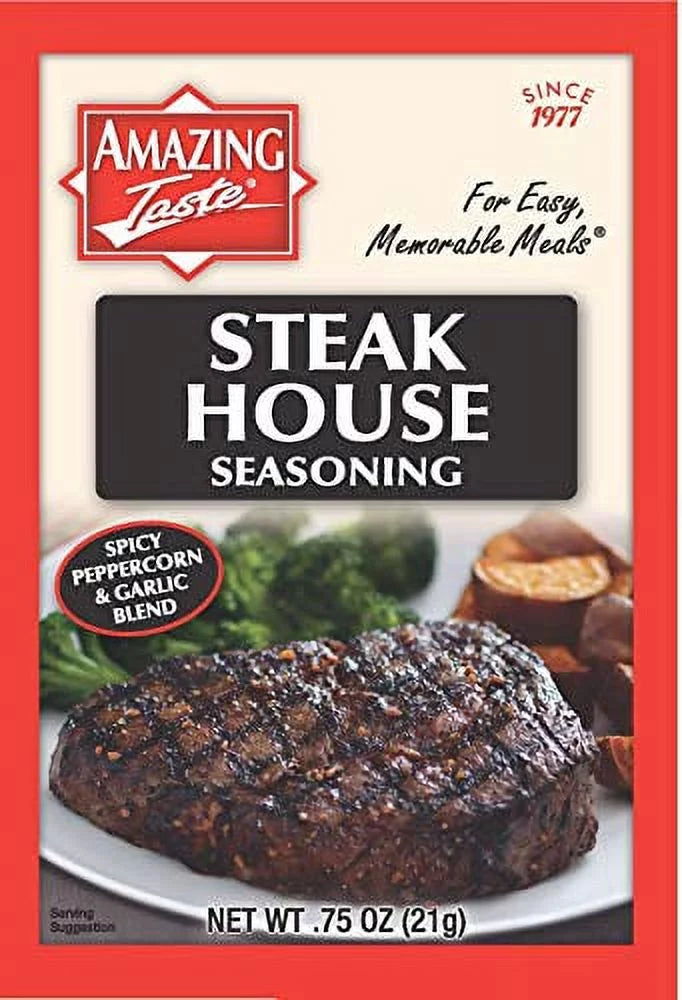 Steakhouse Seasoning 10 Packets .75 oz I291