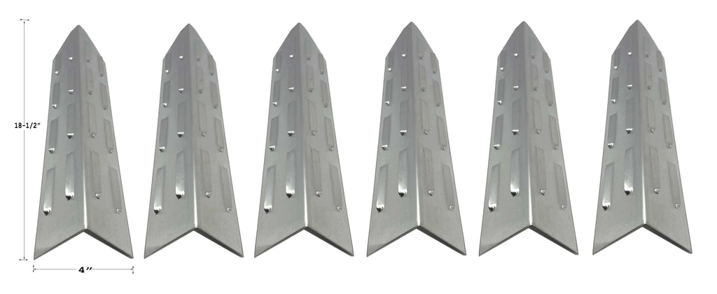 6-PK Stainless Steel Flavorizer Bars for Gas Grill O536