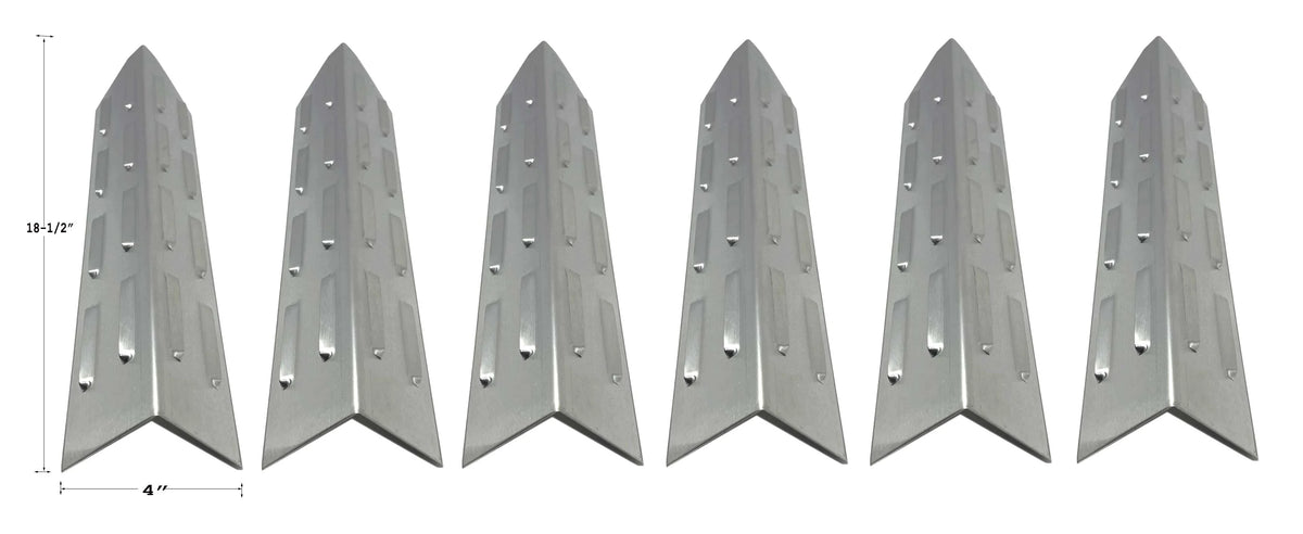 6-PK Stainless Steel Flavorizer Bars for Gas Grill O536