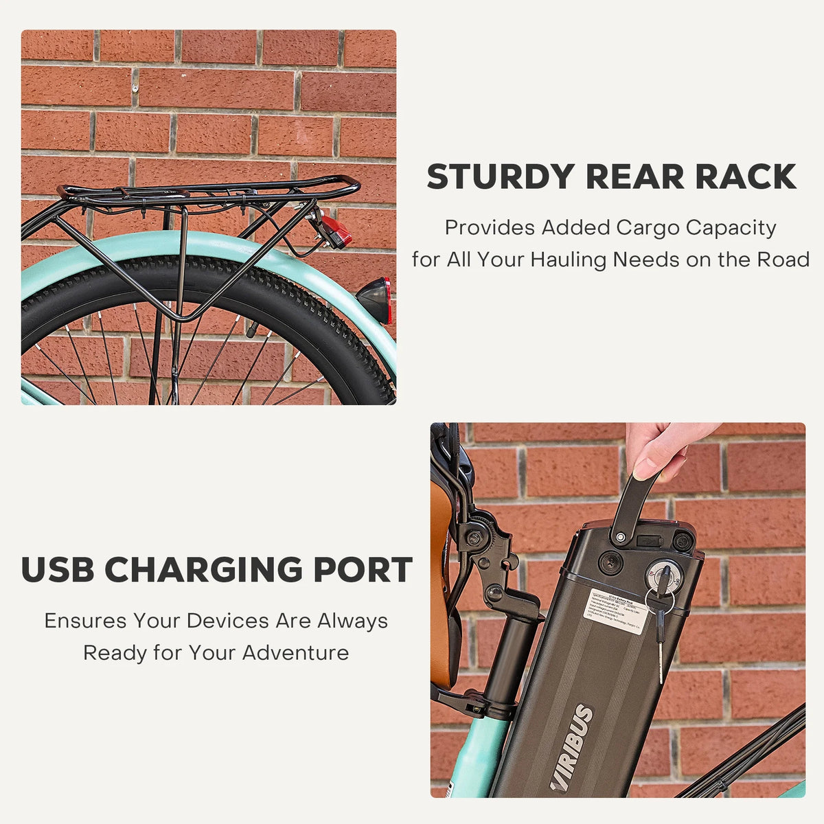 26" 500W Electric Bike with 48V 13Ah Battery P3847