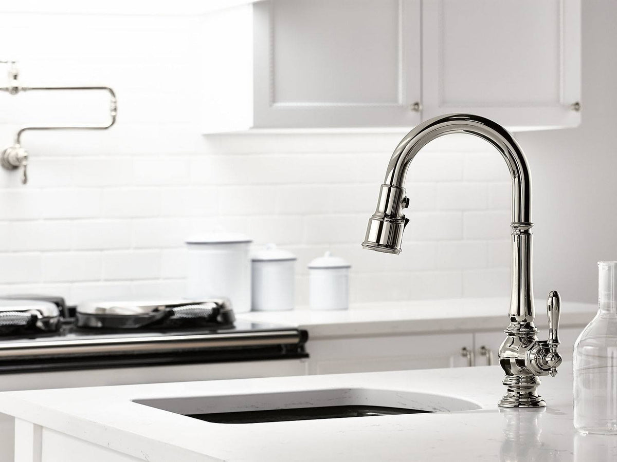 Single Handle Pull Down Kitchen Faucet F11799