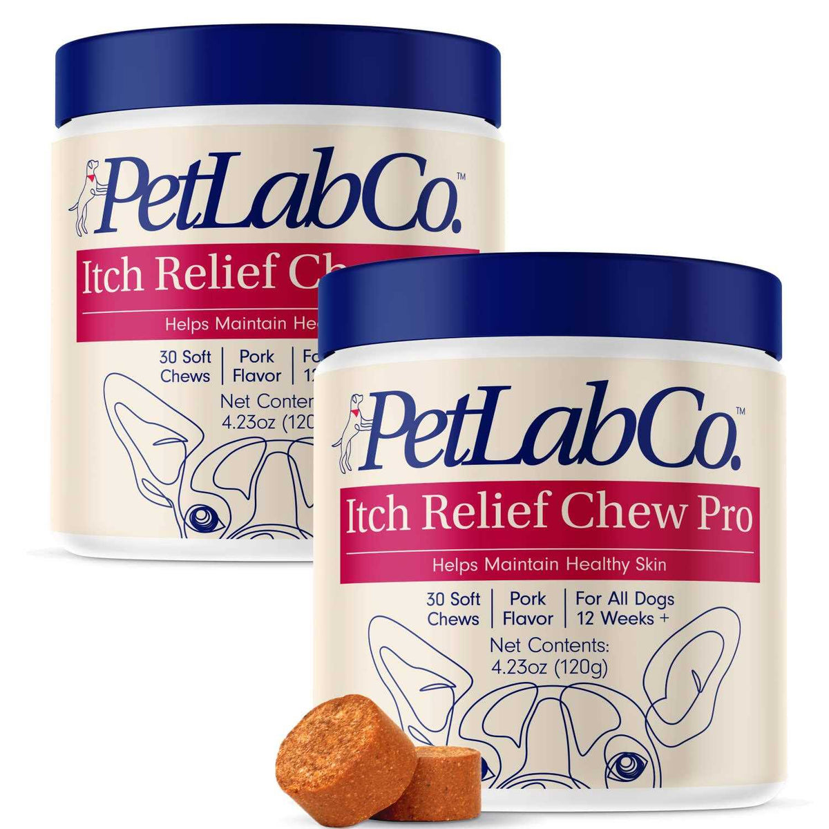 Omega 3 Itch Relief Chew for Dogs B358
