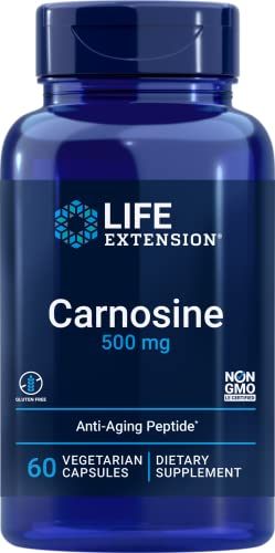 500mg Carnosine Supplement 60 Vegetarian Capsules N643
