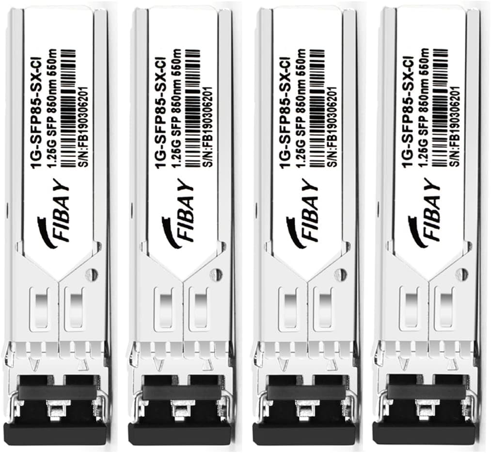 1.25G SFP LX Single-Mode 1310nm 10km LC Transceiver Module 10 Pack X561135