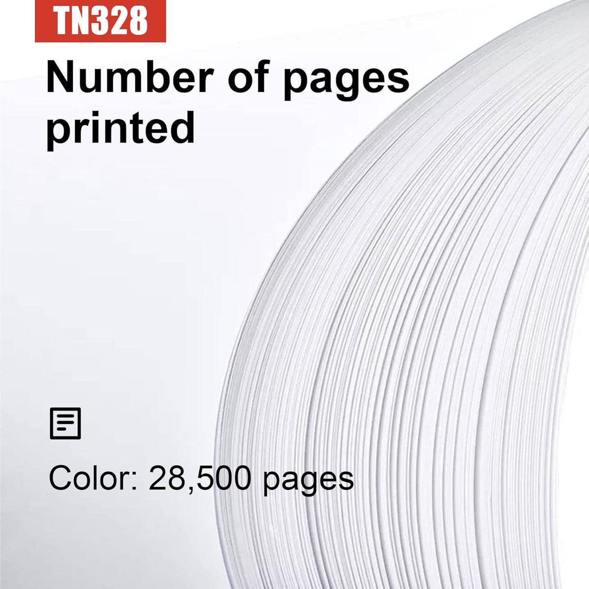 Compatible TN328 Toner Cartridge Replacement 2-Pack Yellow H605