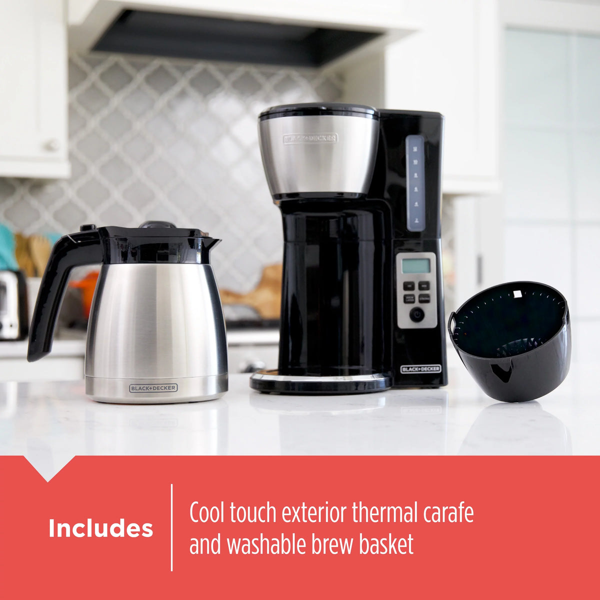 12-Cup Thermal Programmable Coffeemaker U153