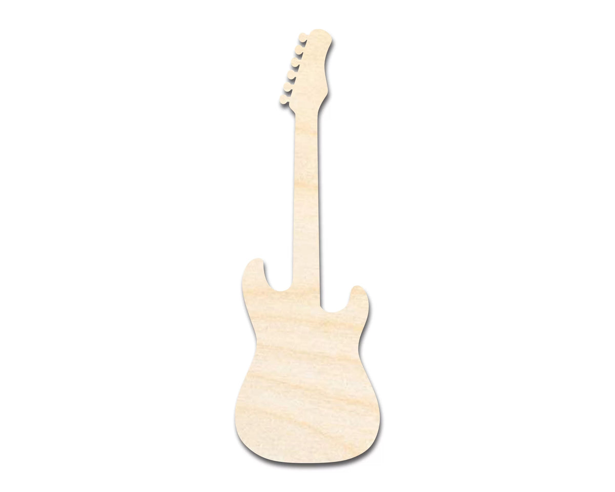 Unfinished Wood Electric Guitar Shape L6855