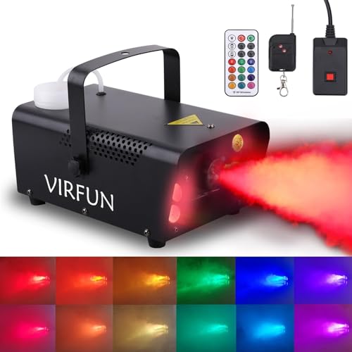 Fog Machine with 6 LED Lights and 500ml Tank K251