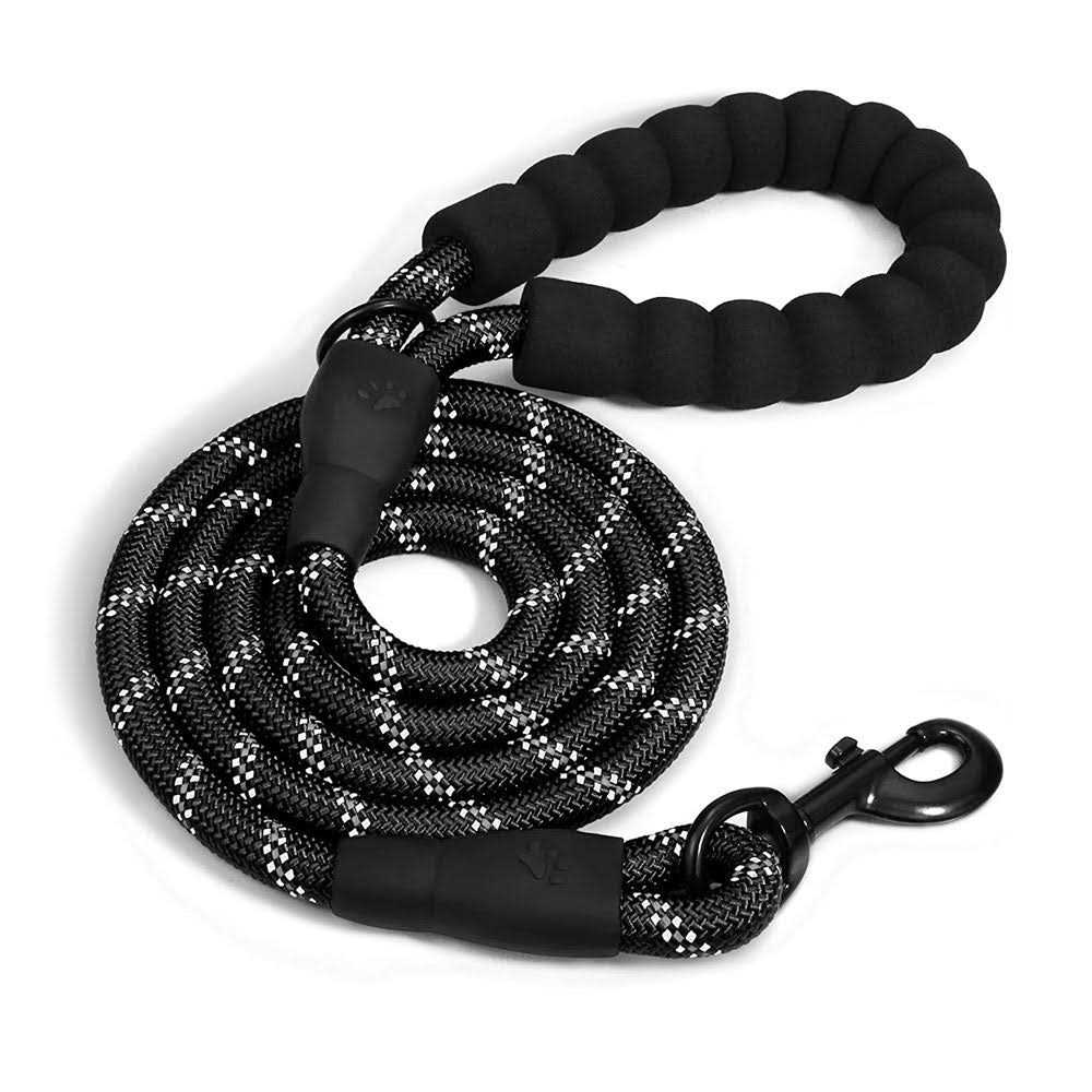 6 FT Reflective Rope Slip Lead Dog Leash with Padded Handle Z261646