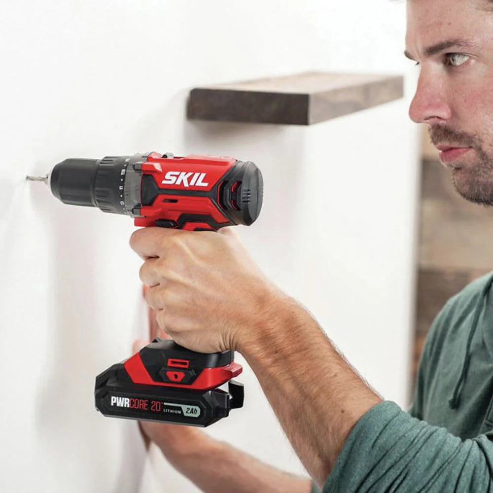20V 1/2'' Drill Driver Kit with 2.0 Ah Lithium Battery & Charger R6091