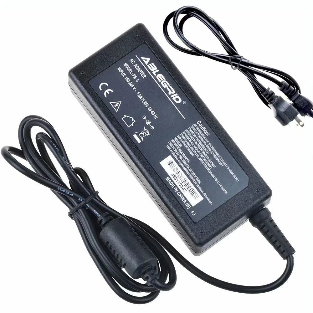 AC/DC Adapter Power Supply Cord Charger with Barrel Round Plug Tip I283