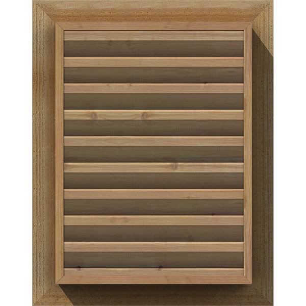 36x22W x 24x22H Vertical Gable Vent E367