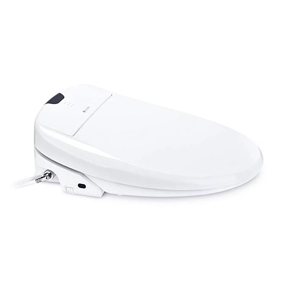 White Elongated Bidet Toilet Seat K65039
