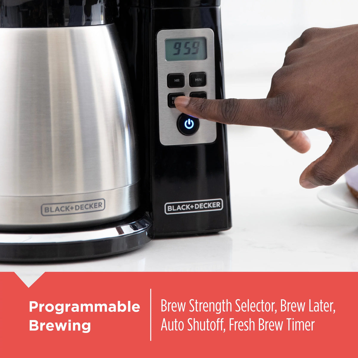 12-Cup Thermal Programmable Coffeemaker U153