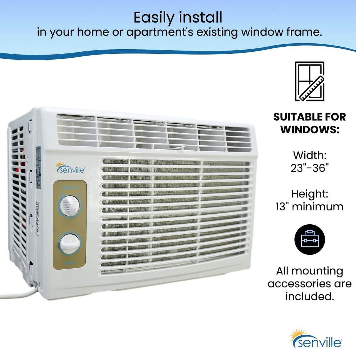 5,000 BTU Window Air Conditioner T433627