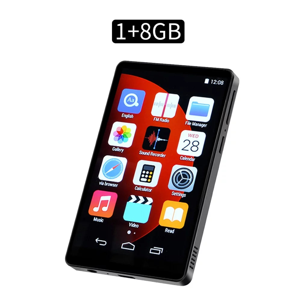 MP3 Player with Bluetooth and Wifi 4 inch Full Touch Screen I21548