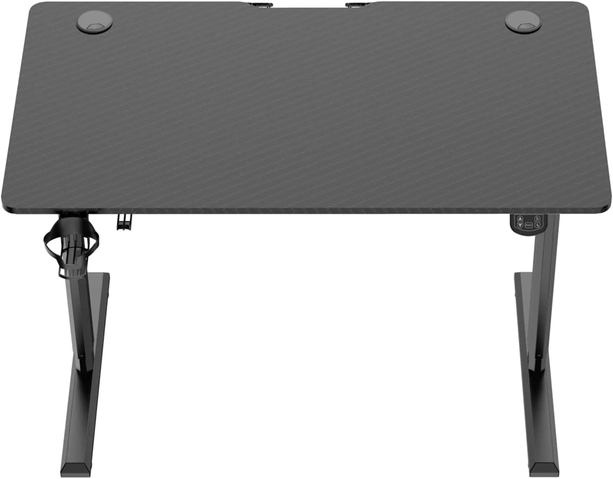 Electric Standing Desk, 140 x 60 cm Steel Adjustable Height Desk H311732