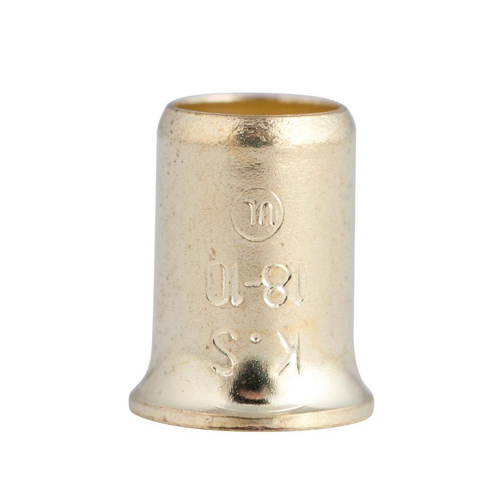 18-10 AWG Steel Crimp Connector 100-Pack Q479