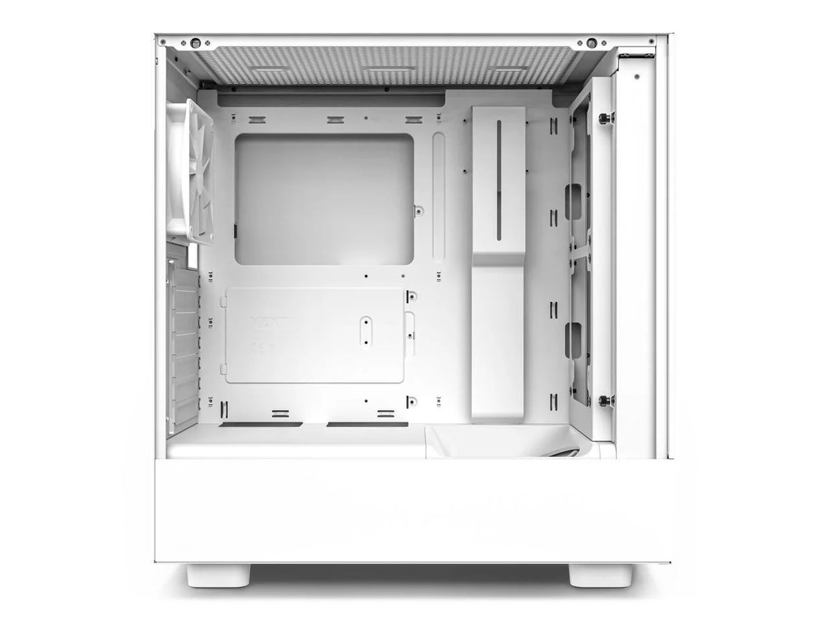 White SGCC Steel Tempered Glass ATX Computer Case J875