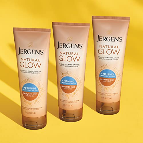 Medium to Tan Skin Tone Self Tanner Body Lotion and SPF 20 Facial Sunscreen I2111