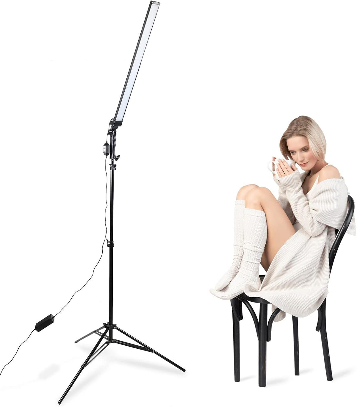 36w Dimmable LED Video Light Kit with Tripod Stand D5720