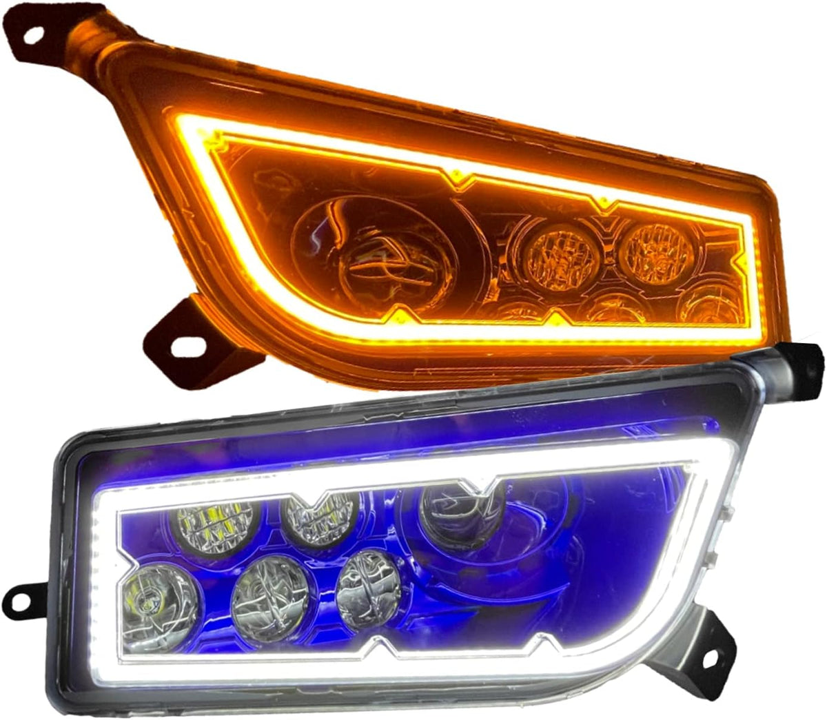 Red Razor RZR LED Headlight Halo Turn Signal Kit K895