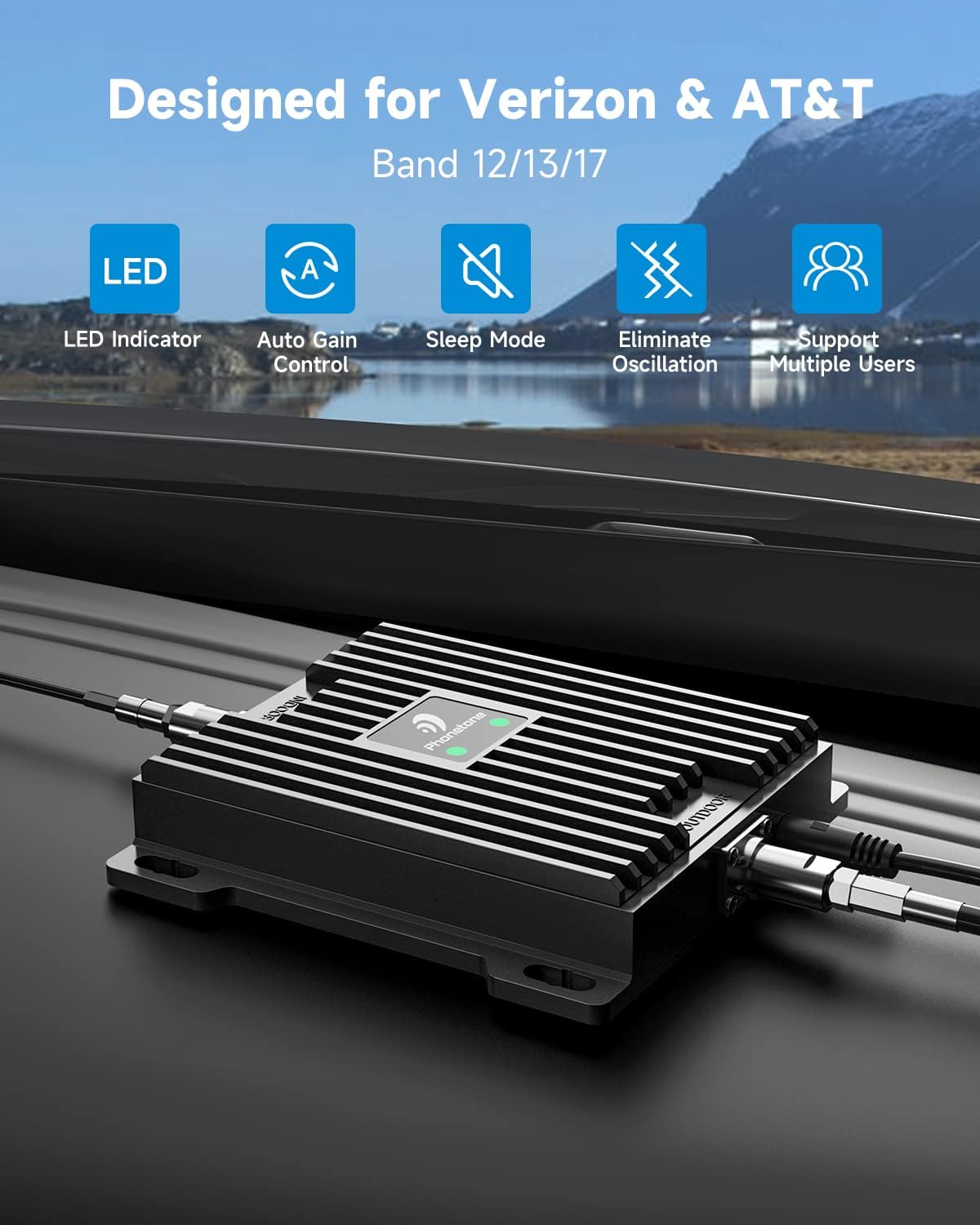 5G 4G LTE Cell Phone Signal Booster B498