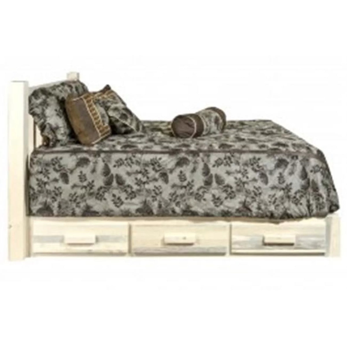 Full Platform Bed with Storage M424863