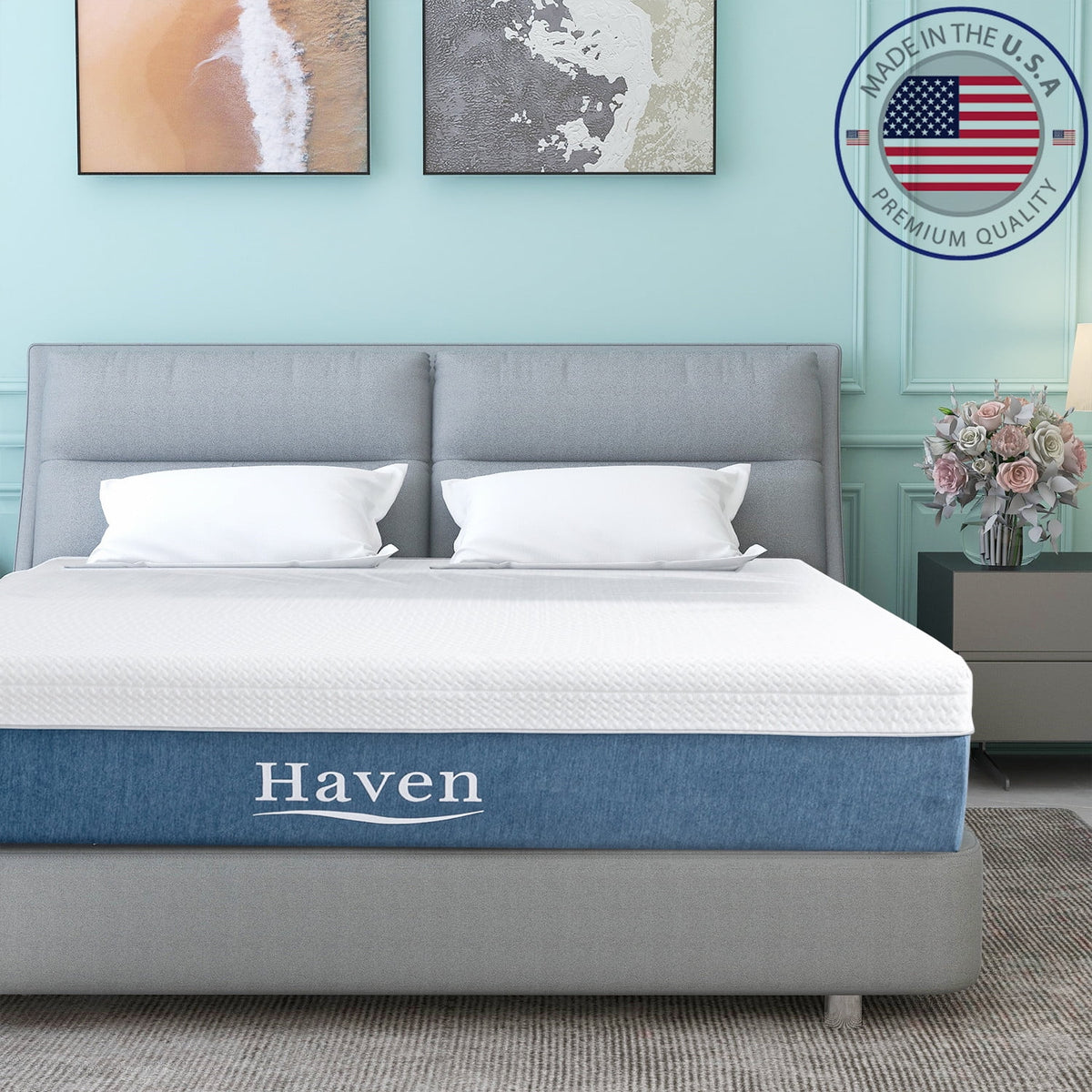 Queen Memory Foam Mattress with Cooling Gel 12 inches P404917