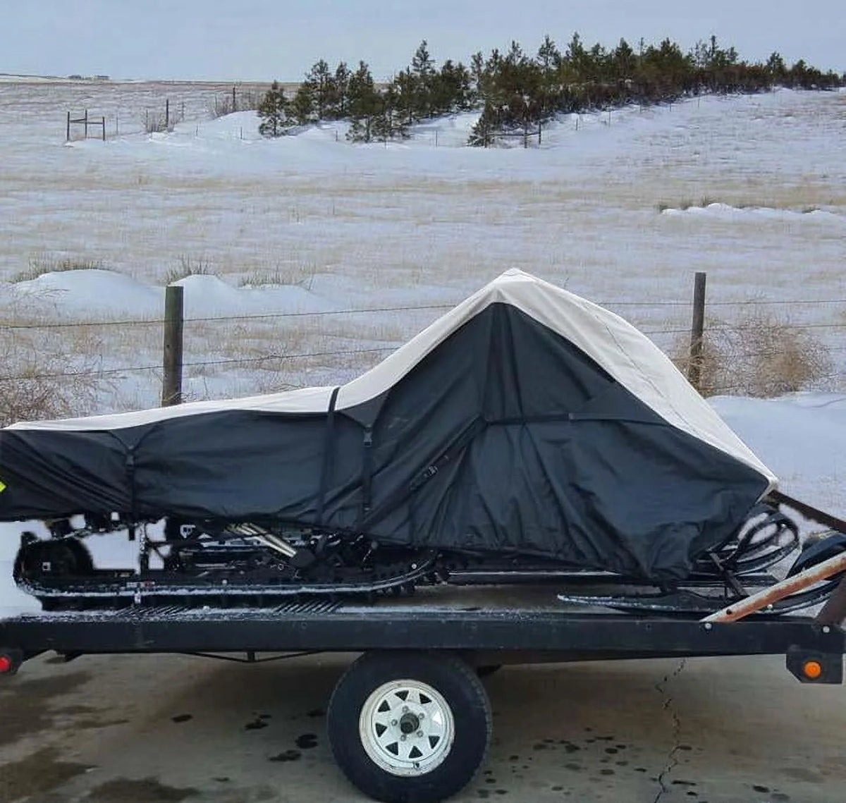 600D Snowmobile Travel and Storage Cover G236