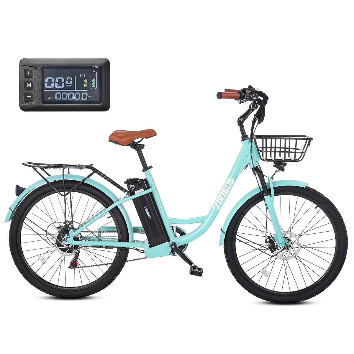 26" 500W Electric Bike with 48V 13Ah Battery P3847
