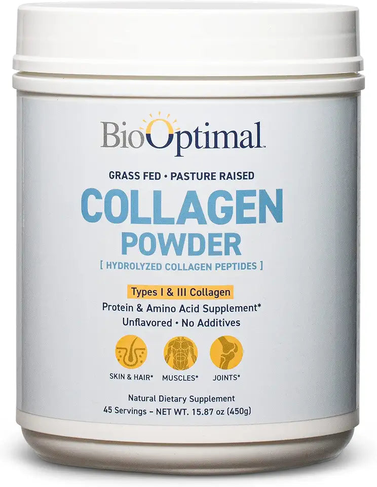 Grass-Fed Hydrolyzed Collagen Peptides Powder 45 Servings P976