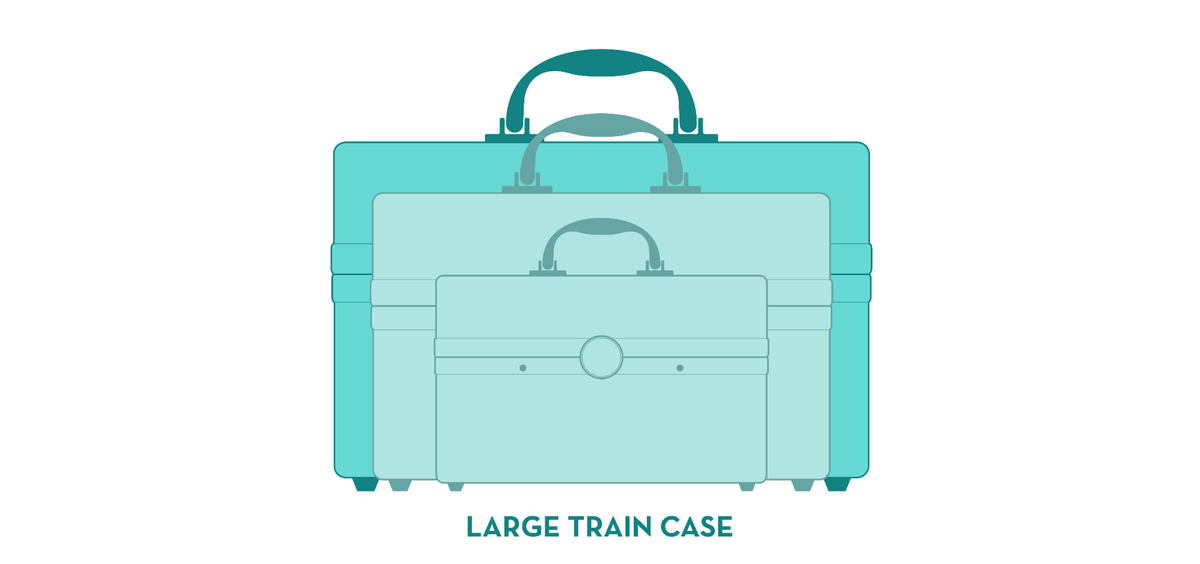 Black Train Case N7518