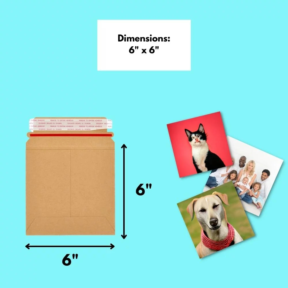 7200 Pack Rigid Mailers with Self Adhesive Seal V386