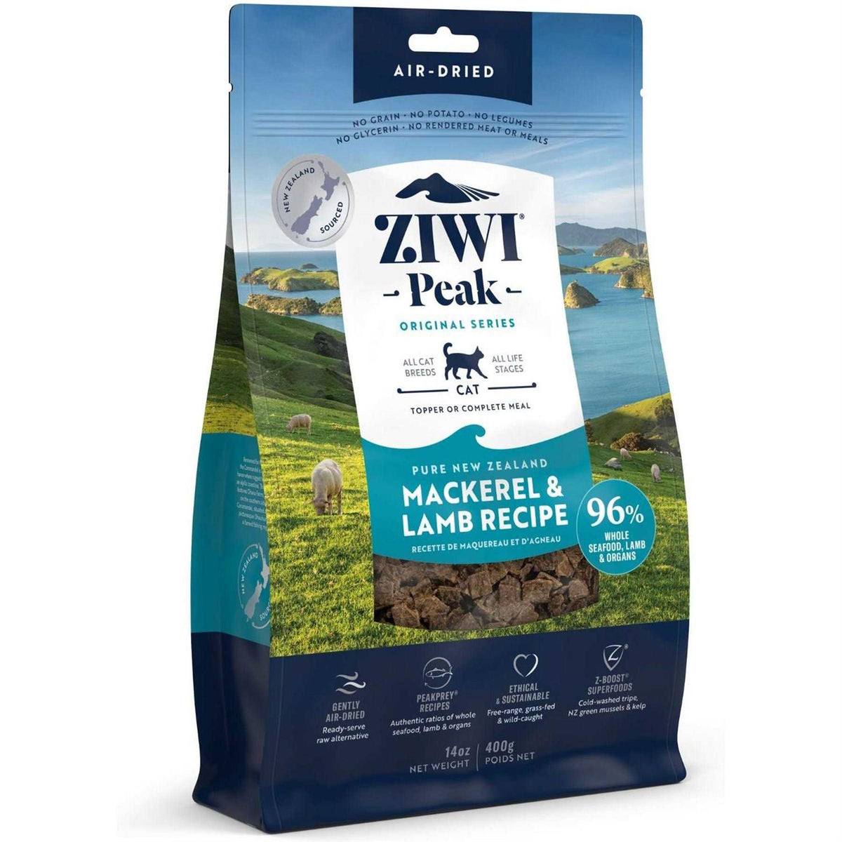 Mackerel Lamb Air-Dried Cat Food E657