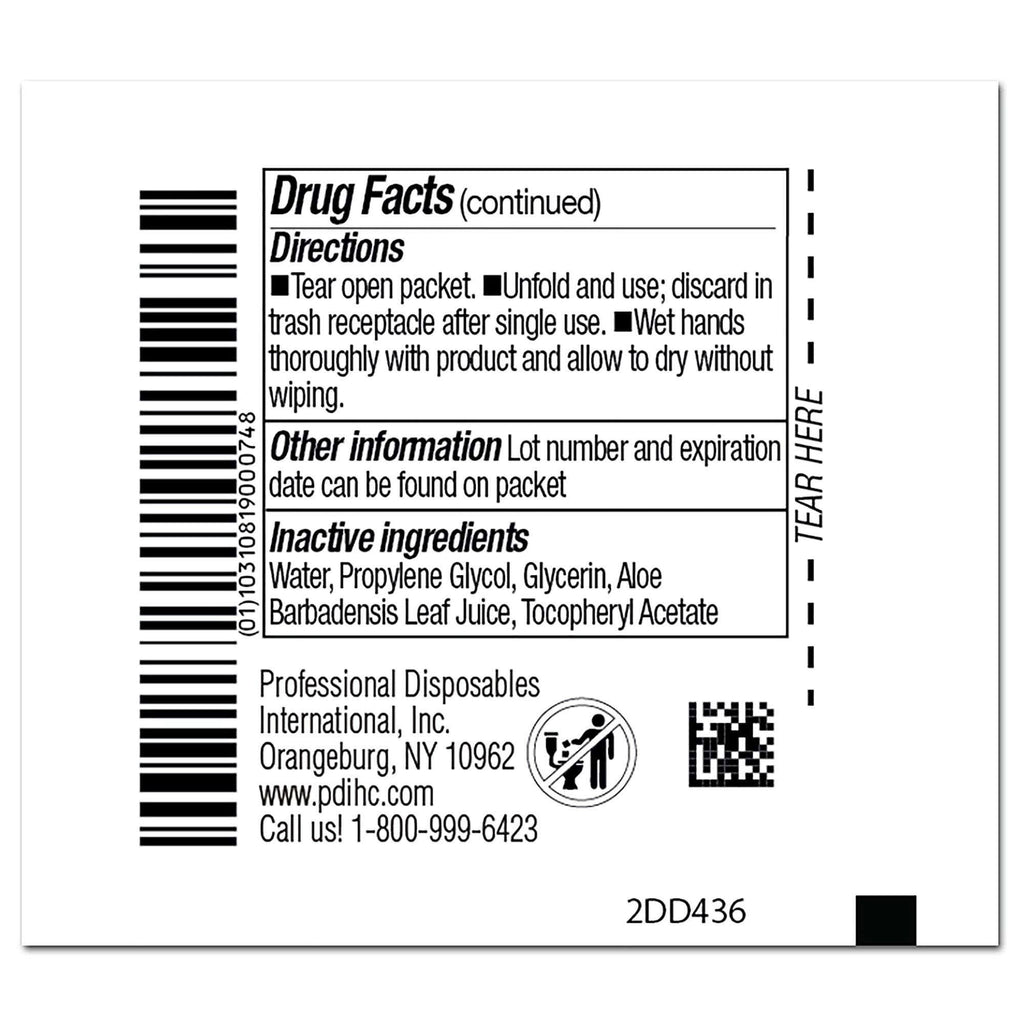 Sani-Hands ALC Hand Wipes N931