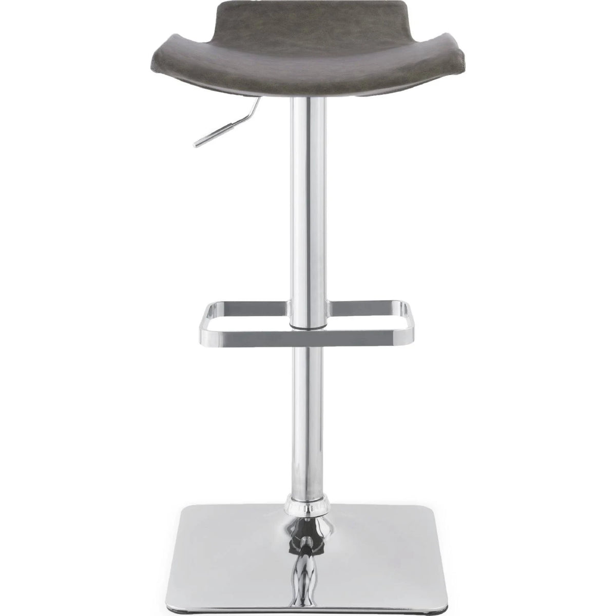 Adjustable Swivel Stool with Chrome Base (Set of 2) S13453