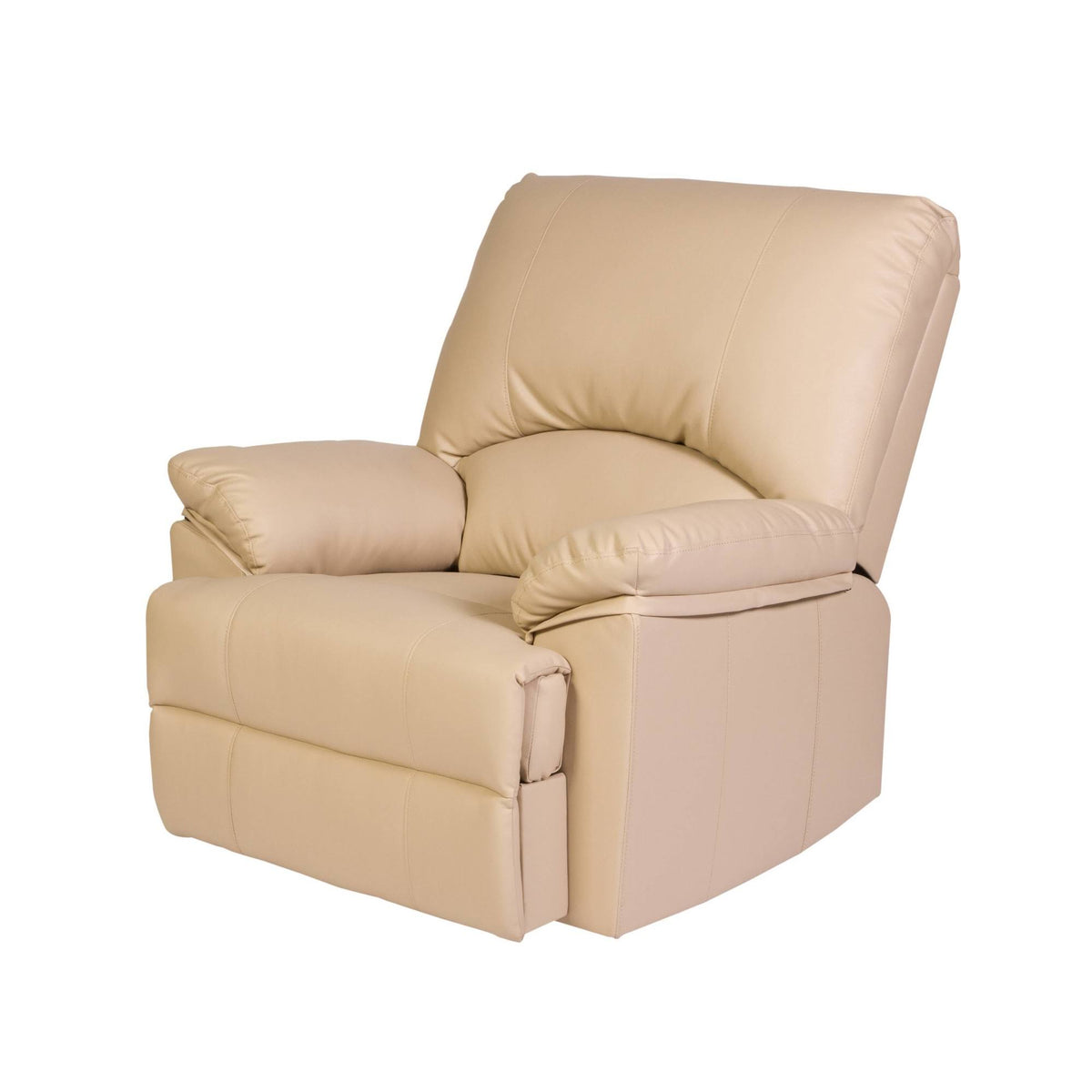 Beige Massage Recliner E4043