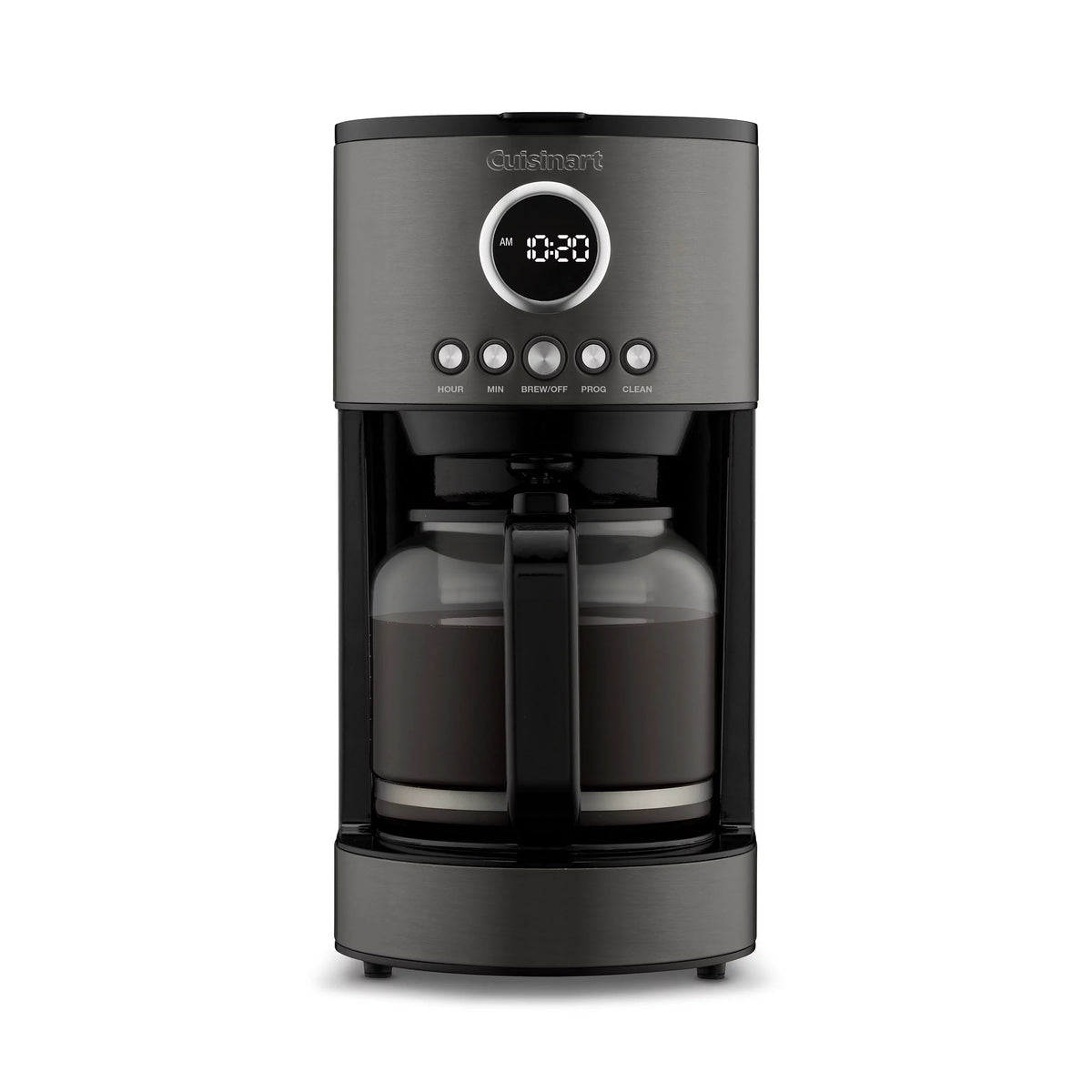 Stainless Steel Black 12 Cup Coffeemaker G620