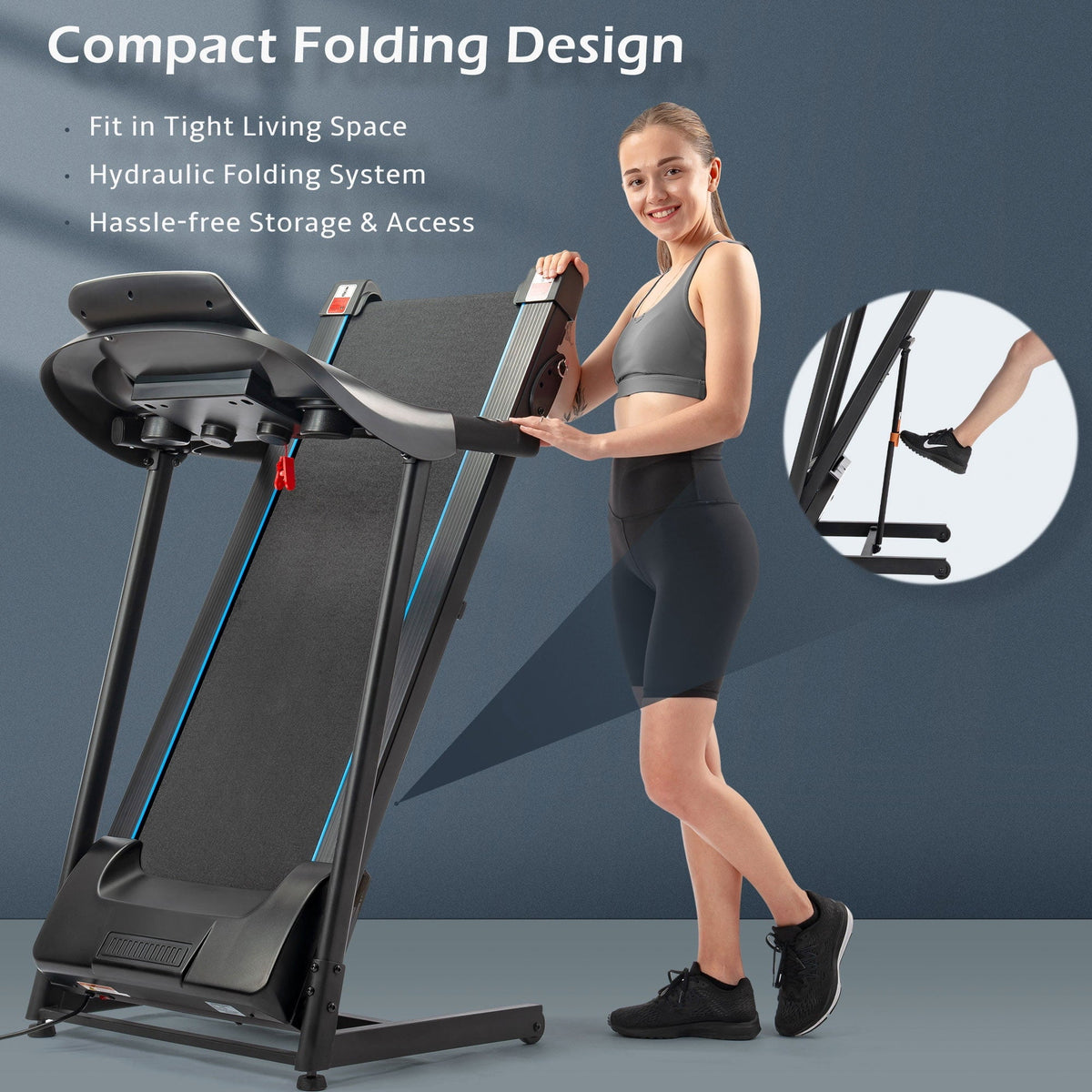 Electric Incline Treadmill 230 LB Capacity I6360