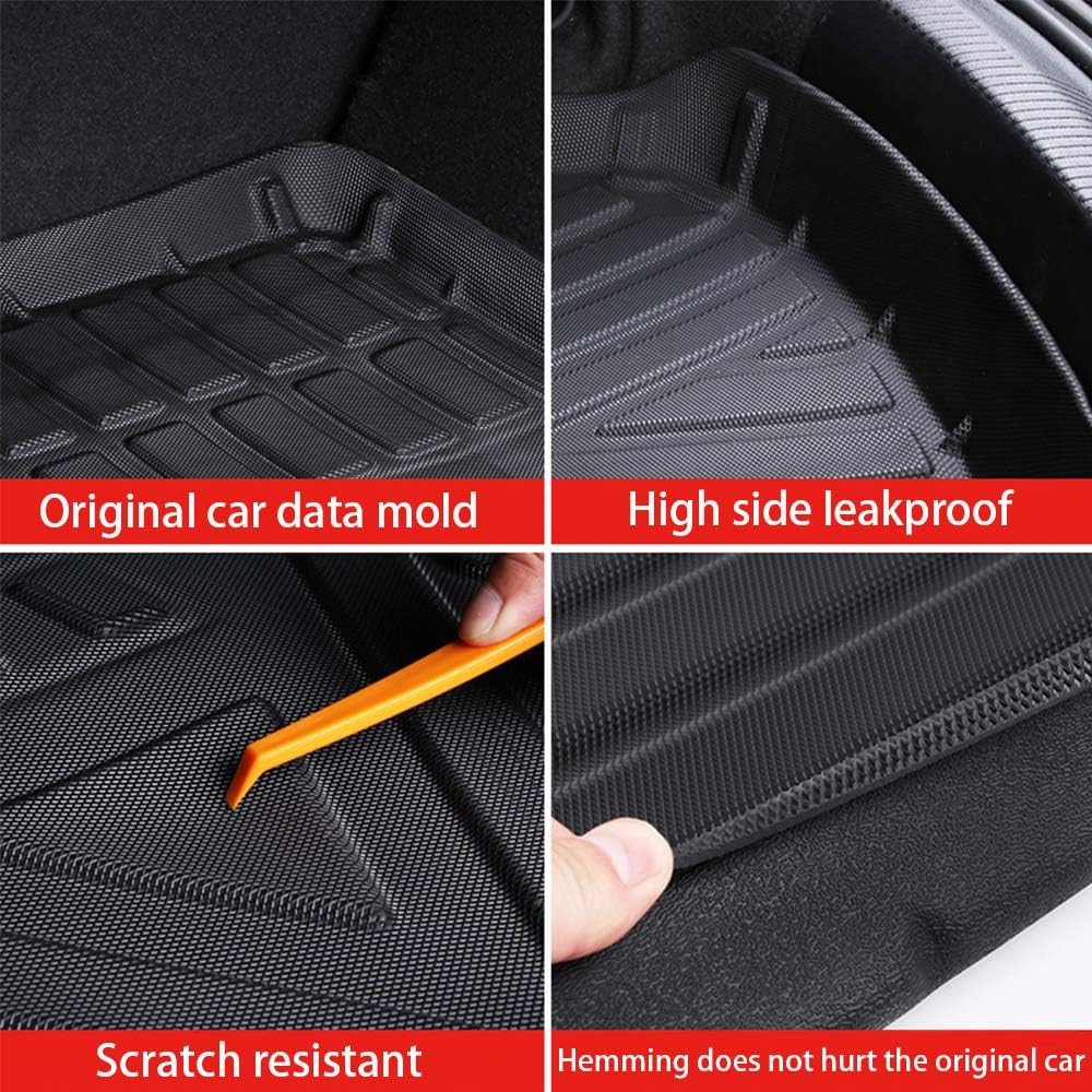Black Heavy Duty Rubber Cargo Liner P291