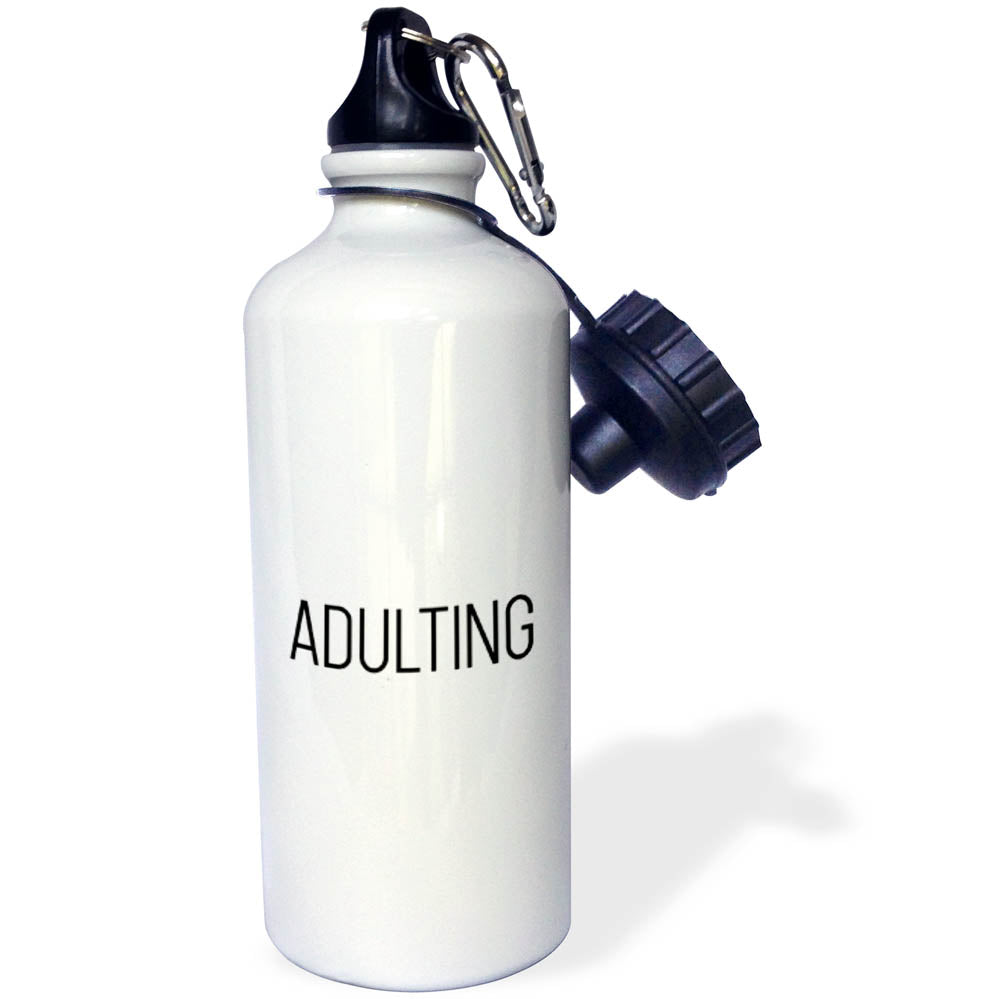 Straw Water Bottle, 21-ounce N4250
