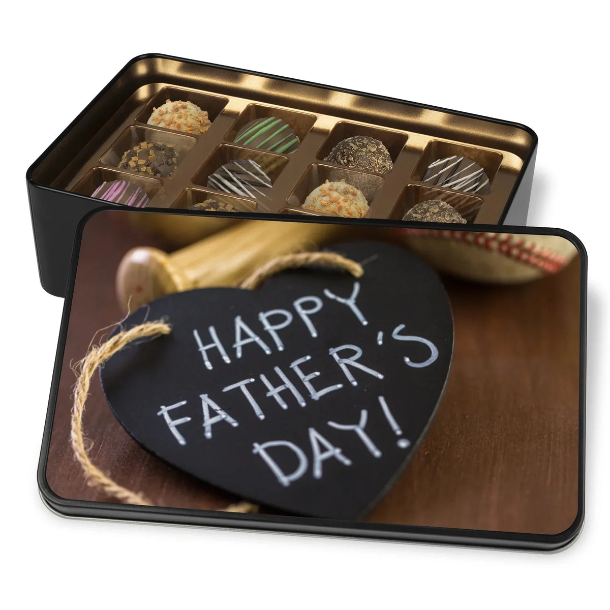 Custom Chocolate Truffle Gift Box Q7969