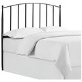 Queen Metal Spindle Headboard in Charcoal Black L700