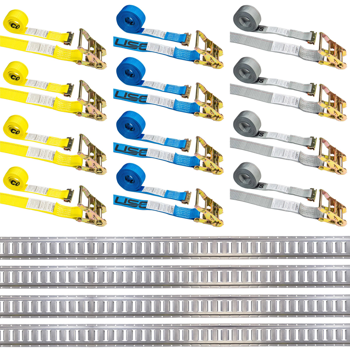 E Track & Ratchet Straps Kit X2719